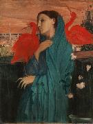Edgar Degas, Young Woman with Ibis